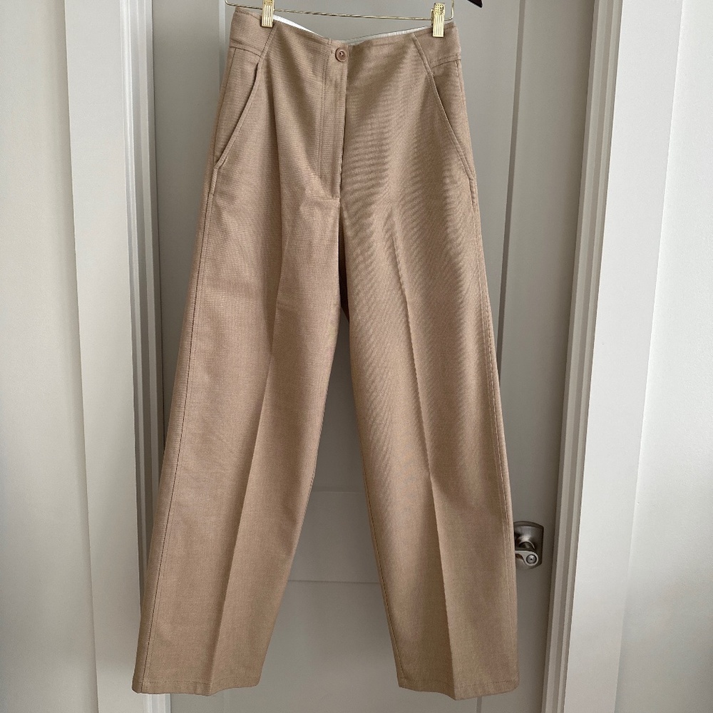 COS wide leg high waisted pants